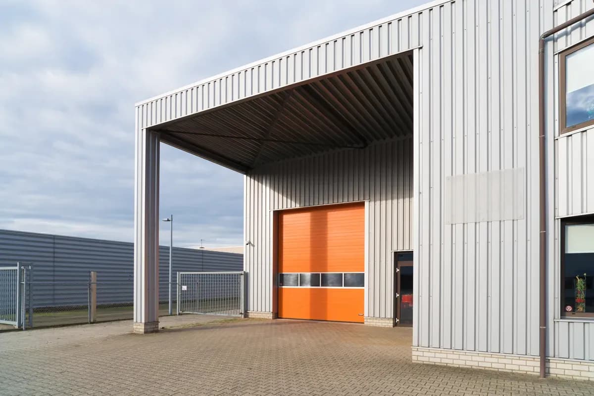 Exterior of a Storage Facility
